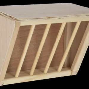 Neuheit KERBL Heuraufe mit Sitzbrett 25 x 17 x 20 cm